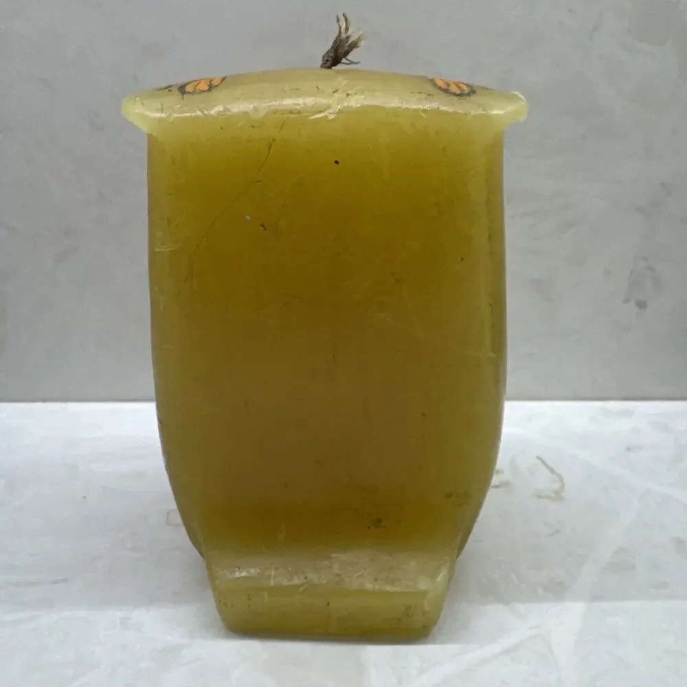 Vintage 1969 Hallmark Wax Owl Candle 7.25